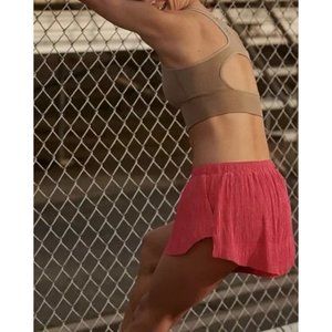 Free People Movement Shirr Enough Shorts NEW